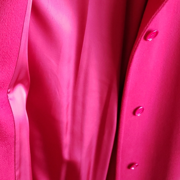 Forecaster of Boston Red Long Wool Coat Sz 5/6 - Picture 6 of 6